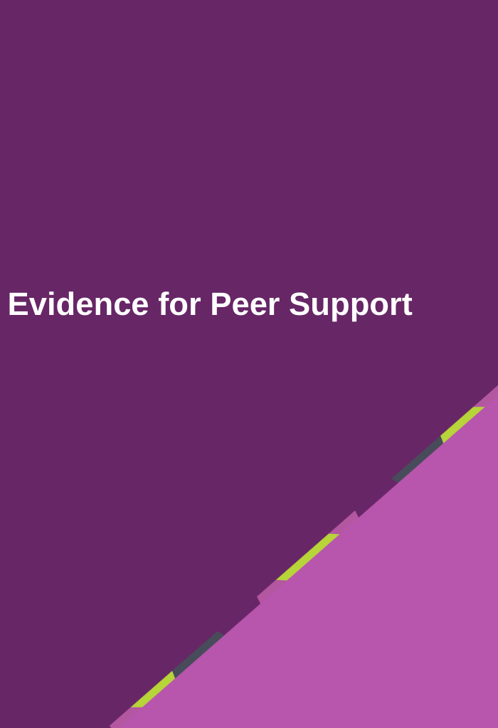 Evidence-for-Peer-Support
