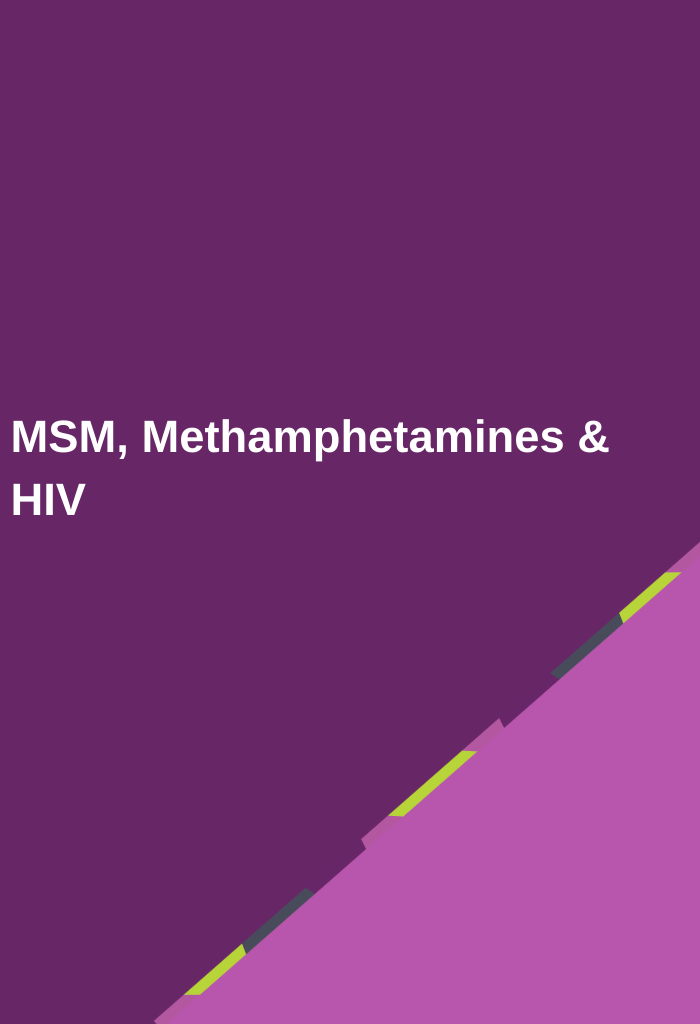 MSM-Methamphetamines-HIV