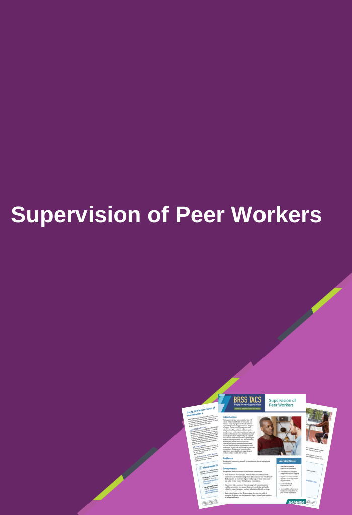 Supervision-of-Peer-Workers