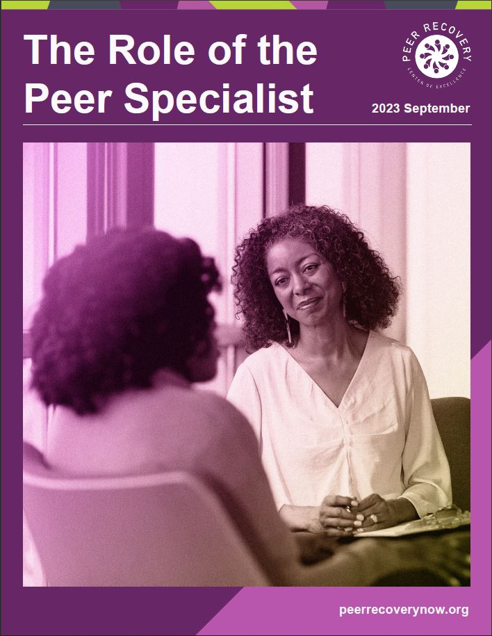 Thumbnail for report The Role of the Peer Specialist